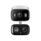 TP-Link Dual Lens Security Camera-Wide-angle & Telephoto Lens - With 125° FOV wide-angle lens and 6mm telephoto lens, it ensures all-around awareness and down-to-the-detail protection of your home
