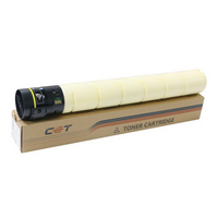 CET Konica Minolta Bizhub C454/554/454e/554e TN-512Y Toner Cartridge - Standard Yield - Yellow-Color: Yellow
