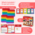 The Fidget Game: Le Jeu de Fidget Mots Visuels - French-Strengthens word recognition for fluent reading