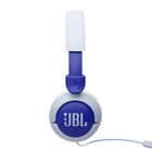 JBL Junior 320 Wired On-Ear Kids Headphones - Blue-The plastic-free packaging includes a playful JBL sticker set so kids can. personalize their headphones