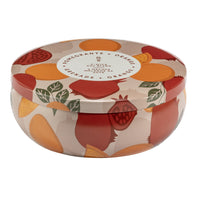 General Supply Goods + Co 3-Wick Scented Tin Candle - Pomegranate & Orange-Three Wick Candle 