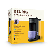 Keurig K-Mini Mate Plus Single Serve Coffee Maker - Black-Enjoy refreshing iced coffee made right at home with Brew Over Ice technology