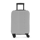 Bugatti The Classic Carry-on Hardside Luggage - Light Grey-Made from a durable blend of ABS and polycarbonate composite