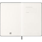 Moleskine 2026 Classic 12-Month Hard Cover Weekly Planner - 5" x 8.25" - Black-Ivory-coloured, 70 g/m2, acid-free paper