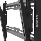 Kanto Low Profile Tilting Portrait TV Wall Mount - Black-Sits 1.8” (4.6 cm) from the wall