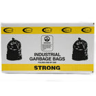Eco II Garbage Bags - 22" x 24"  - Strong - Black - 500 Pack-Strong