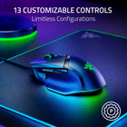 Razer Basilisk V3 Mouse with 35K DPI Optical Sensor - Black-11-zone chroma lighting with full underglow, powered by razer chroma RGB
