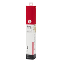 Cricut Smart Iron-On Heat Transfer Vinyl - Red - 13" x 3'-1 roll 13 in x 3 ft (33 cm x 0.9 m)