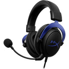HP HyperX Cloud Gaming Headset - Black-Blue-Padded memory foam ear cushions provide award-winning comfort for marathon gaming sessions