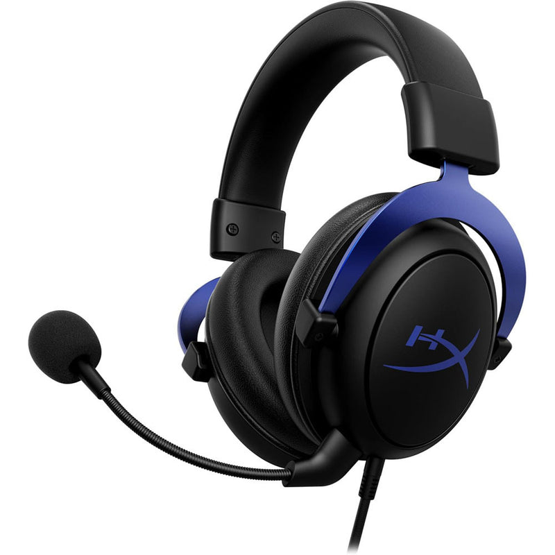 HP HyperX Cloud Gaming Headset - Black-Blue | staples.ca