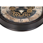 Monarch Specialties Clocks 20" Round Wall Clock - Brown-For indoor use only, this wall clock has a non-ticking mechanism, perfect for quiet environments. backed by a 2 year limited warranty against any defects for your satisfaction