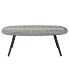Modway Endeavor Outdoor Patio Wicker Rattan Coffee Table - Grey-Water and UV Resistant