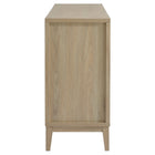 Modway Sinya 59" 4-Door Sideboard - Light Oak-Assembly Required