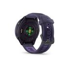Garmin Forerunner 570 Smartwatch - 47mm - Indigo Aluminum with Translucent Imperial Purple/Indigo Band-AMOLED DISPLAY AND ALUMINUM BEZEL - This is our brightest AMOLED touchscreen display with button controls and an aluminum bezel available in 42 mm and 47 mm sizes.