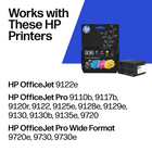 HP 936 Ink Cartridge - Standard Yield - Cyan, Magenta, Yellow, Black - 4 Pack-Page Yield: Approximately 1,450 pages black, 800 pages colour