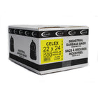 Eco II Garbage Bags - 22" x 24" - Strong - Clear Tint - 500 Pack-500 Pack