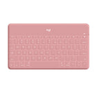 Logitech Keys-To-Go Bluetooth Keyboard for iPhone, iPad, and Apple TV - Pink-Keys-To-Go is a super-slim, super-light keyboard that you can keep with you through the day whether you re working or learning from the backyard or back at the office