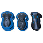 Globber Protectives Gear - Size XS - Navy Blue-Includes elbow, knee, and wrist guards for full-body protection