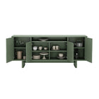 Manhattan Comfort Ella 70.9" Modern Sideboard - Sage Green-10