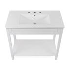 Modway Altura 36" Bathroom Vanity - White-MDF and Particleboard Construction