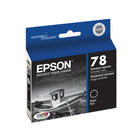 Epson T078 Ink Cartridge - Standard Capacity - Black-The package includes one black ink cartridge