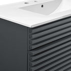 Modway Render 36" Bathroom Vanity - Grey/White-8
