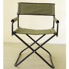 My Home My Living Outdoor Director's Chairs - Green - 2 Pack-Spacious seat size