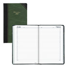 Brownline 2027 Traditional Daily Planner - 13-3/8" x 8" - Marble Green-12-Month: January 2027 to December 2027