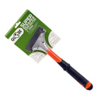 Globe Commercial 4" Super Scraper-5 blades stored within 12 inch handle in clear tube