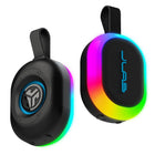 JLab Pop Party Wireless Speaker - Black-Illuminate your space with customizable RGB lighting