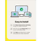 Norton 360 Deluxe with Utilities Ultimate Antivirus & Internet Security - 3 Devices - 1 Year Subscription [Digital Download] -1 Year Subscription: Provides coverage for a specified number of devices during the subscription period which begins upon initial installation and activation. Your subscription may include product, service and/or protection updates and features that may be added, modified or removed
