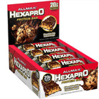 Allmax Hexparo Bars Chocolate Chip Cookie Dough Protein Bars - 12 Pack-The Hexapro Protein Bar also fits effortlessly into a variety of diets, including low-carb and low-sugar lifestyles. It’s available in several flavors, each carefully crafted to offer a treat-like taste, so you don’t have to compromise on flavor while staying on track. From early mornings to late-night cravings, this protein bar is ready to be your go-to snack. Once you try it, we’re confident it will become a staple in your routine – sa