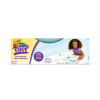 Crayola Colour & Erase Mat-The huge drawing surface means plenty of room for one or more little artists to get creative together!