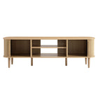Modway Contour 63" Wood TV Stand - Oak-8