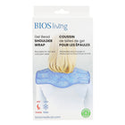 BIOS Living Gel Bead Shoulder Wrap-Contours on and around shoulders