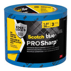 ScotchBlue PROSharp Painter's Tape - 2093+-36AC3 - 36mm x 54.8m - 3 Pack-Engineered to provide our sharpest paint lines yet, this ScotchBlue painters tape provides 2X better hold than our original Edge-Lock Technology
