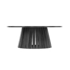 Manhattan Comfort Layla Modern Coffee and End Table - Black - Set of 2-Home Assembly Required. All Hardware Included