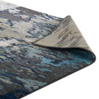 Modway Entourage Foliage Contemporary Modern Abstract Area Rug - 8 ft W x 10 ft L - Blue Tan Grey-8