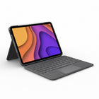 Logitech Folio Touch Keyboard Case for iPad Air 11" (M2) / (M3) / (M4) & iPad Air (5th generation) - Graphite-Compatible with Apple iPad Air 11-inch (M2, M3 & M4), iPad Air (5th gen)