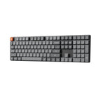 Keychron K5 Max Swappable Gateron RGB Backlight - Brown Switch-Tri-mode connectivity (2.4 GHz, Bluetooth, and wired) for reliable versatility across multiple devices