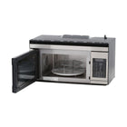 Sharp 1.1 cu. ft. Stainless Steel Over-the-Range Convection Microwave Oven - 850W-Convection programs: 12 CompuCook, CompuDefrost