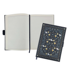 Hilroy Petite Garden Journal - 8" x 6" - Lined - 96 Sheets - Navy-70 gsm strong premium paper