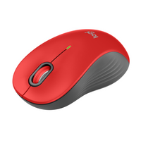 Logitech Signature M550 L Wireless Optical Mouse for Large Sized Hands - Classic Red-Scroll smarter: With Logitech Signature M550 Wireless Mouse you get line-by-line precision for documents and super-fast scrolling for long web pages, simply switch modes with a flick of the SmartWheel