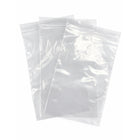 KL Rubber Resealable Polyethylene Bag with Hang Hole - 2 Mil - 6" x 9” - 1000 Pack-Approved for direct food contact — ideal for meats, produce, and dry goods