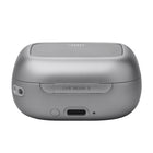 JBL Live Beam 3 True Wireless Noise Cancelling Closed-Stick Earbuds - Silver-From the beach to the bike trail, the JBL Live Beam 3 earbuds are waterproof and dustproof for all your outdoor adventures