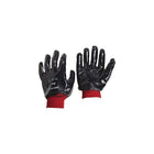 Showa Best Glove, Nitrile Glove, Full Coat, Knit Wrist, Smooth, Size 8, 12 Pack (7000-08)-Size : Medium (8)