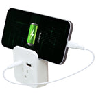 Helix Multiport Wall Charger with Dual USB Ports-LED Indicator Light