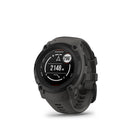 Garmin Instinct E Smartwatch - 40 mm - Black With Charcoal Band-Battery performance: Up to 14 days of battery life in smartwatch mode (35 days in battery saver watch mode), and up to 21 hours in GPS only mode (max battery GPS - up to 43 hours, expedition GPS - up to 17 days).