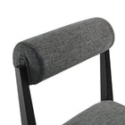 Modway Kai Fabric Dining Chair 2-Piece Set - Charcoal-9