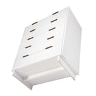 Manhattan Comfort Granville 37.8" Modern Tall Dresser - White-10